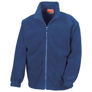 Result Mens Polartherm Fleece Jacket / Royal Blue